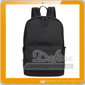 Waterproof Nylon Black Backpack For day trips